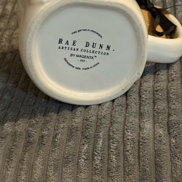 Rae Dunn Cow Mug - White with Black Accents - HAY THERE - Farmhouse Style - Picture 8 of 8